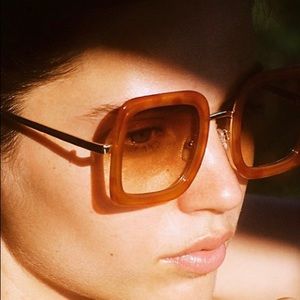 Free People Sunglasses - Songbird Square Sunglasses